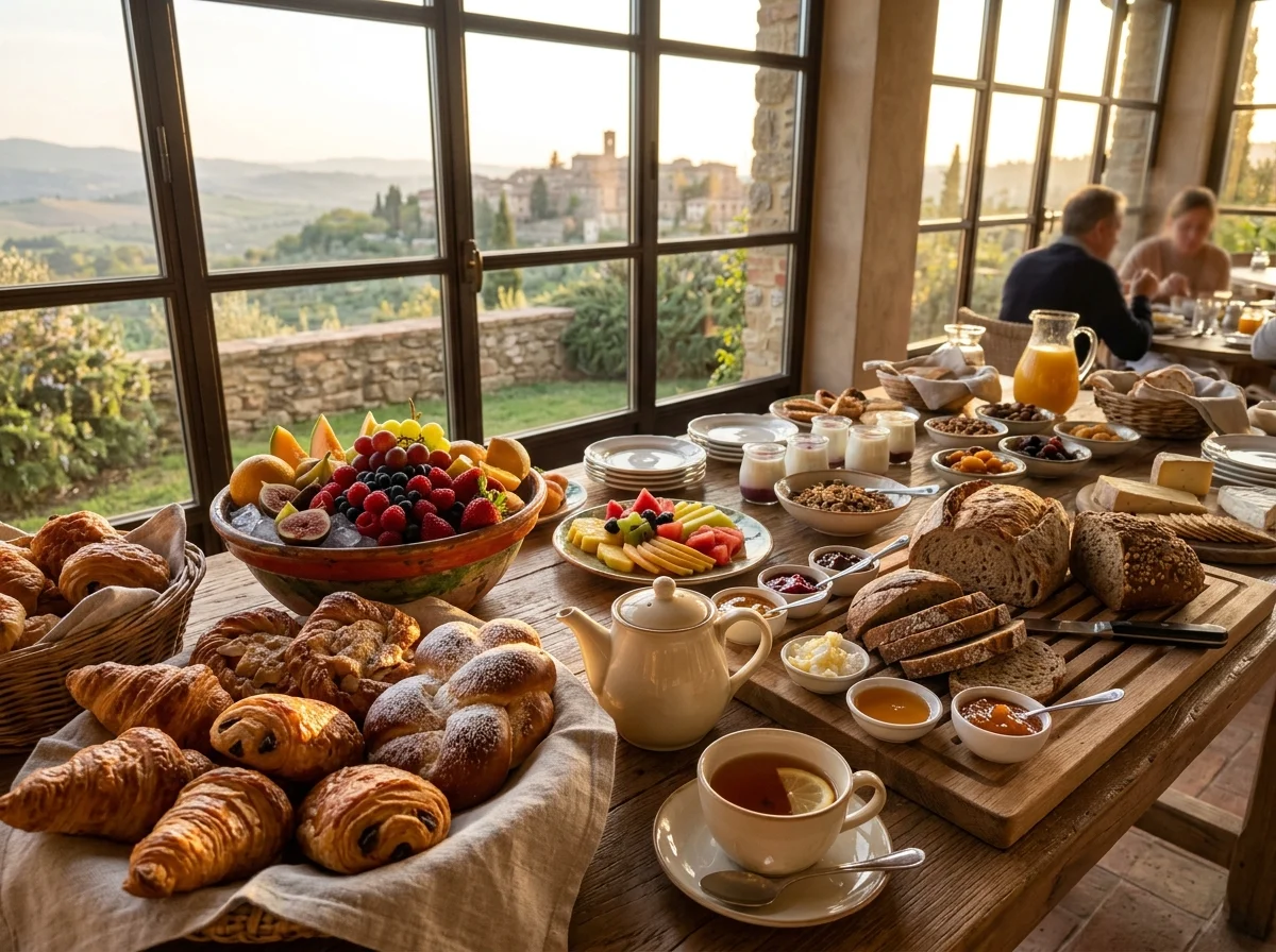 Gastronomía local y desayunos artesanales
