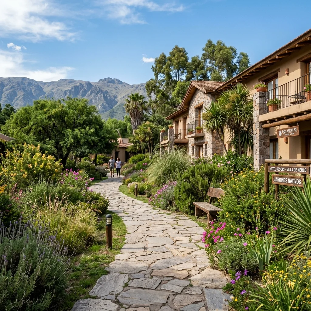 Jardines autóctonos del Hotel El Cóndor